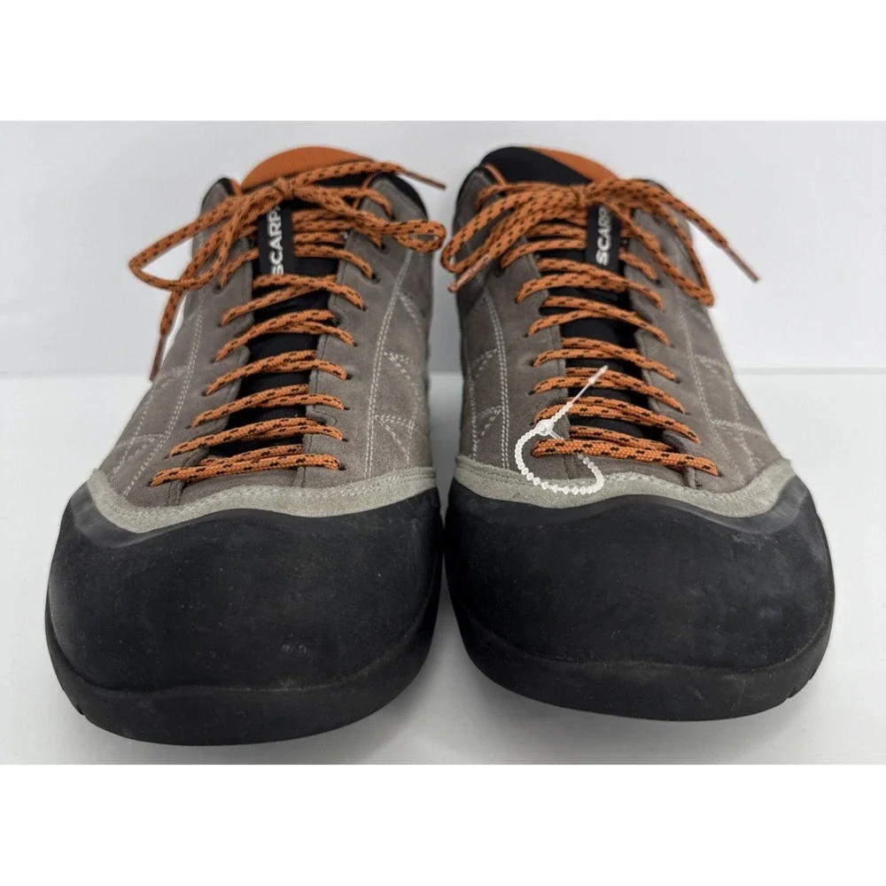 Scarpa Zen Pro Approach Shoes Men's US 14 EU 48 Gray Orange Vibram Hiking